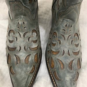 NWT Rockin Country Grey Cowboy Boots